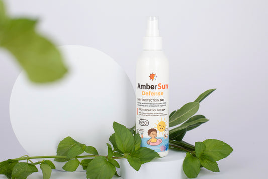 AmberSun Defence – Protezione Solare Alta, Leggera e Sicura
