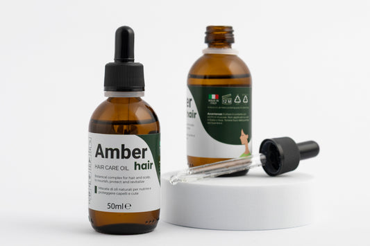 Amber Hair – Olio capelli nutriente naturale