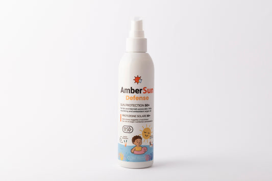 AmberSun Defence – Protezione Solare Alta, Leggera e Sicura