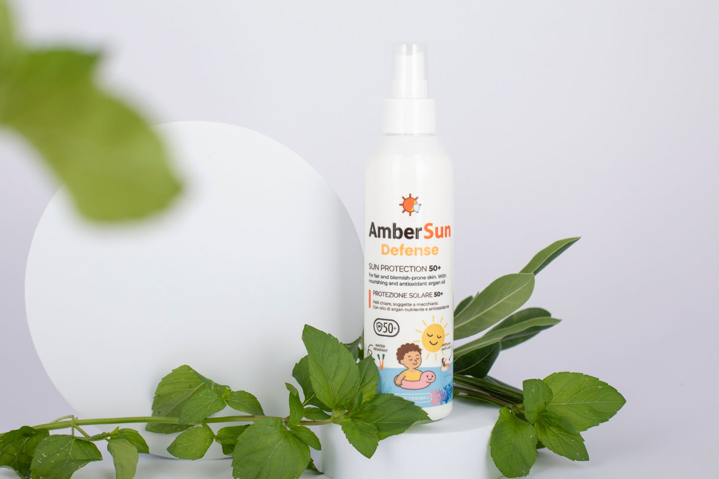 AmberSun Defence – Protezione Solare Alta, Leggera e Sicura